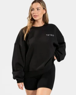 Clearance Signature Oversized Sweater "" Damen Hoodies & Jacken