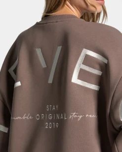 Online Signature Oversized Sweater 