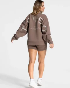 Online Signature Oversized Sweater 