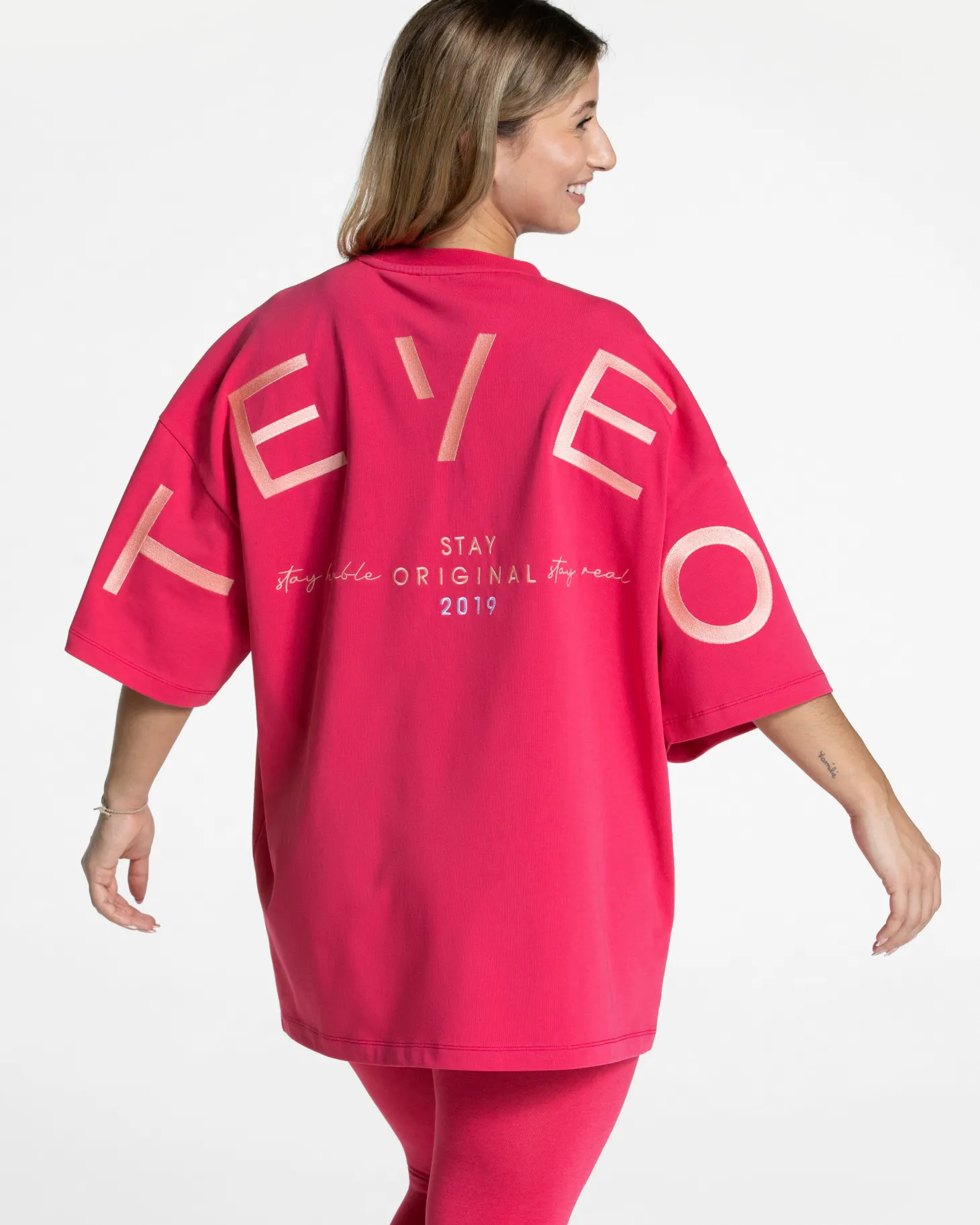 Cheap Signature Oversized T-Shirt "" Damen T-shirts