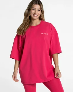 Cheap Signature Oversized T-Shirt "" Damen T-shirts