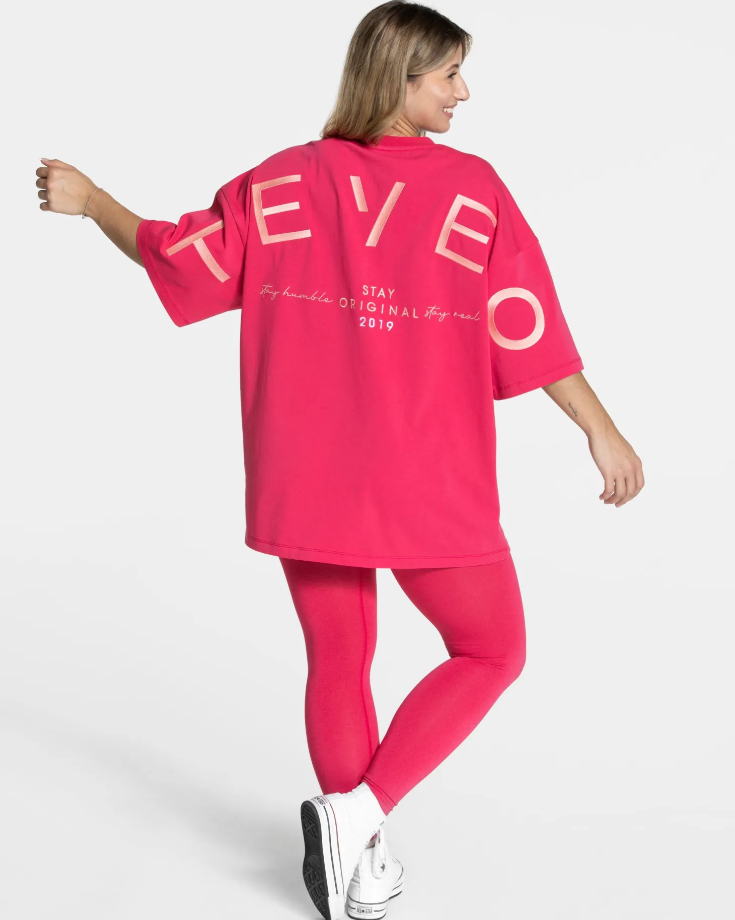 Cheap Signature Oversized T-Shirt "" Damen T-shirts