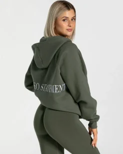 Cheap Statement Oversized Jacke "" Damen Hoodies & Jacken