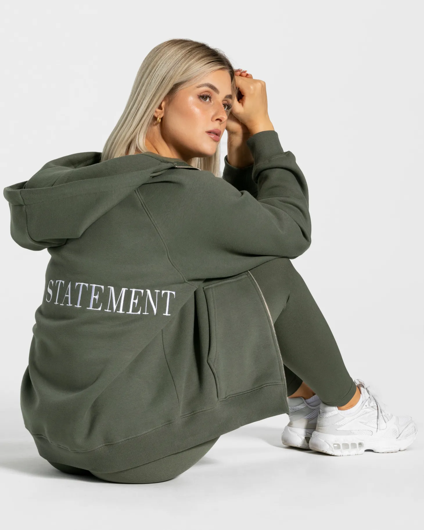 Cheap Statement Oversized Jacke "" Damen Hoodies & Jacken
