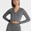 Store Statement Zip Jacke "" Damen Longsleeves