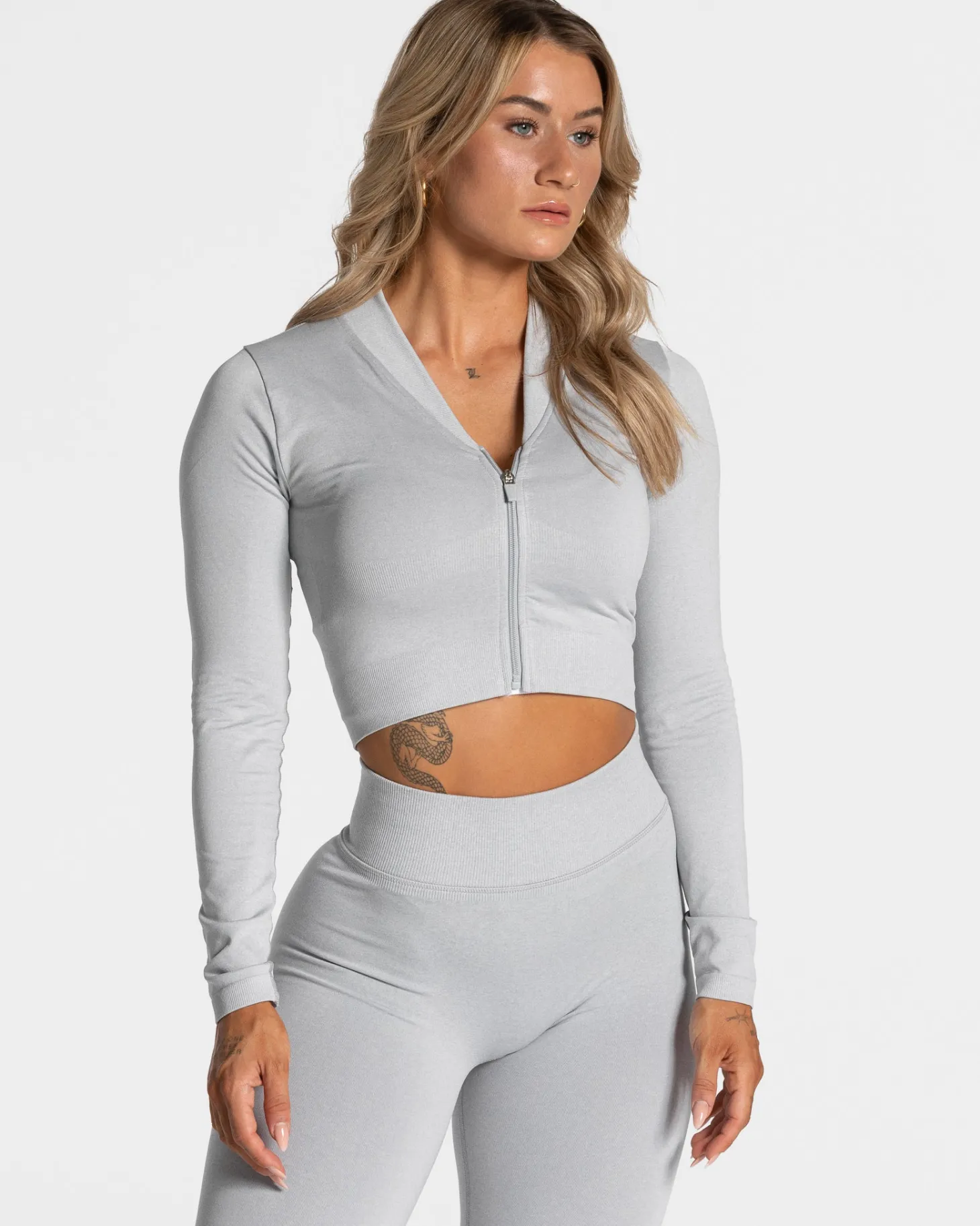 Hot Statement Zip Jacke "" Damen Longsleeves