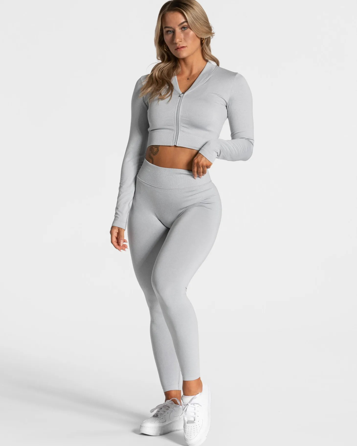 Hot Statement Zip Jacke "" Damen Longsleeves