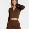 Discount Statement Zip Jacke "" Damen Longsleeves