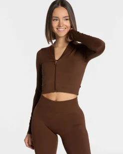 Discount Statement Zip Jacke "" Damen Longsleeves