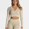 Sale Statement Zip Jacke "" Damen Longsleeves