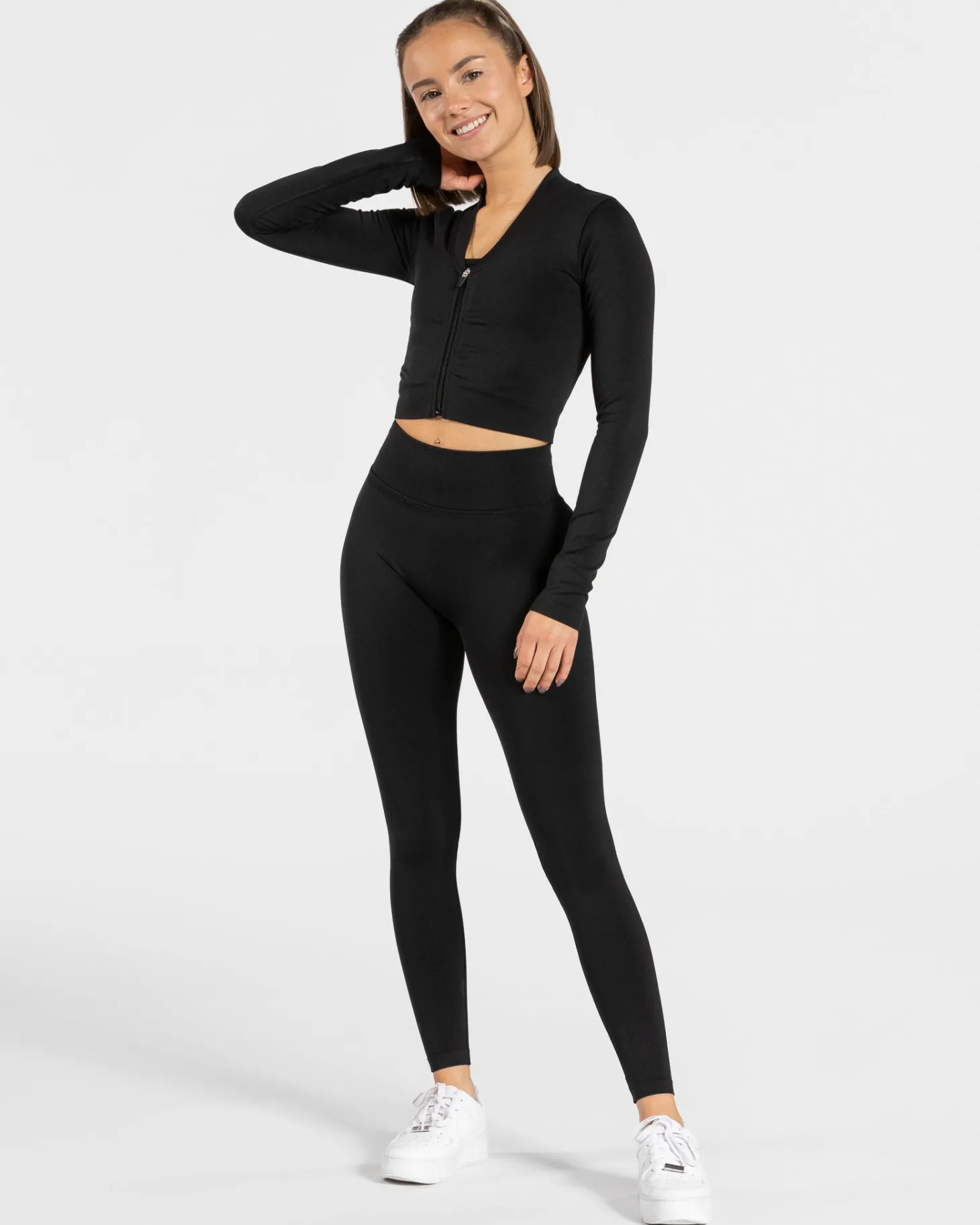 Best Sale Statement Zip Jacke "" Damen Longsleeves