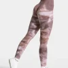 Cheap Tie Dye Scrunch Leggings "" Damen Leggings & Hosen